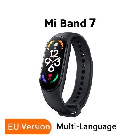 Xiaomi – montre connectée mi Band 7, bracelet-montre avec écran AMOLED de 1,62 pouces, moniteur de fréquence cardiaque et d'oxygène, étanche 5 ATM