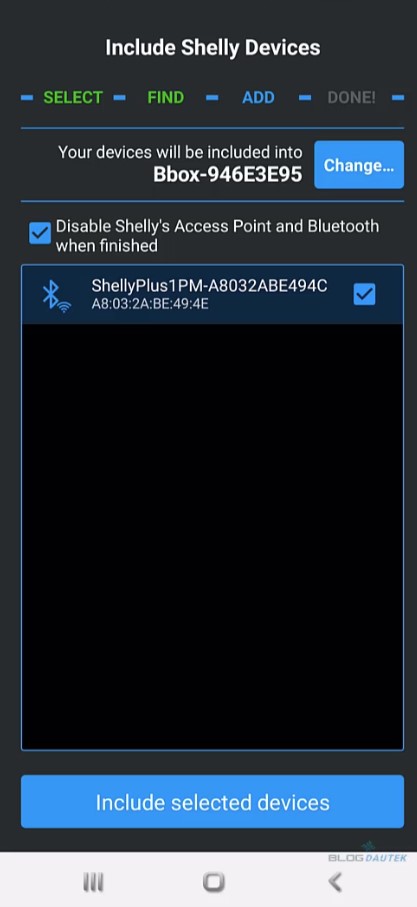 Module Shelly 1PM sur Shelly
