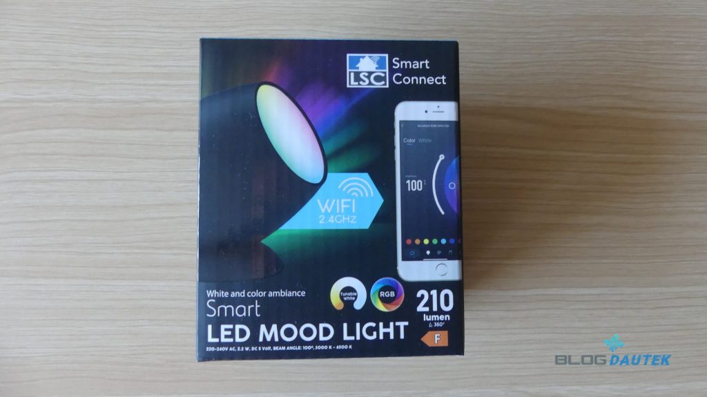 LSC SMART CONNECT: Ampoule LED RGB Wifi et connectée des magasins Action 