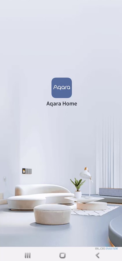 Portier vidéo Aqara sur application Aqara Home