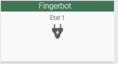 Fingerbot Adaprox Zigbee sur Jeedom