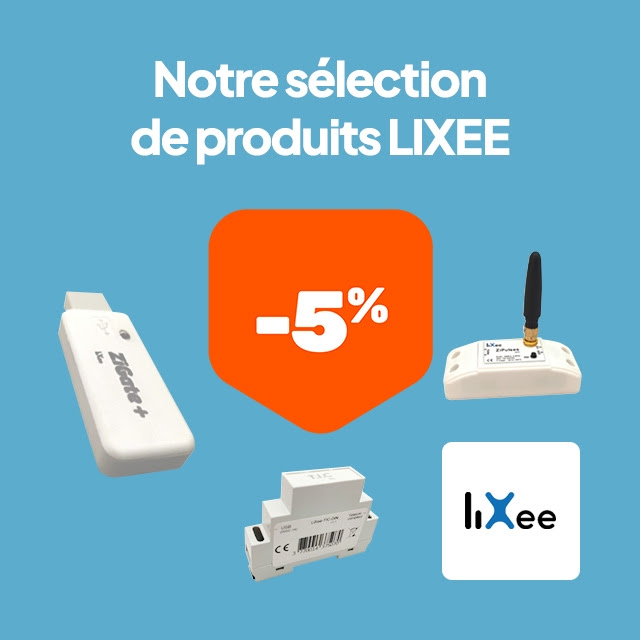 Lixee ZiGate+ (V2) - Dongle USB ZigBee compatible eedomus+, Jeedom