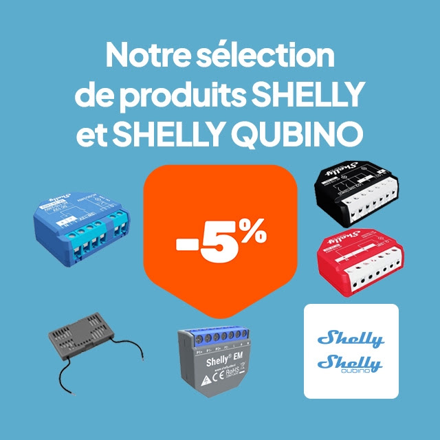 Shelly GAS - Détecteur de gaz Wi-Fi Shelly 