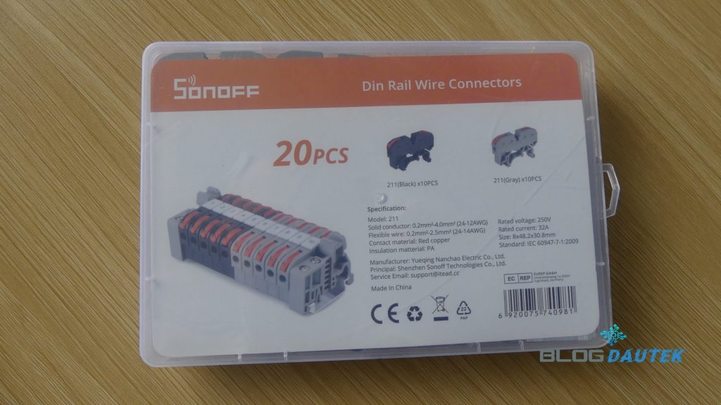 Connecteurs rapides électriques Sonoff