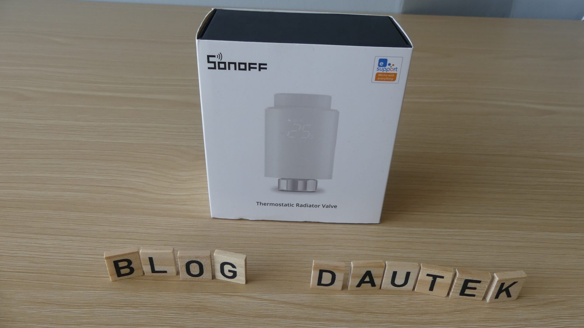 Test de la tête thermostatique Sonoff