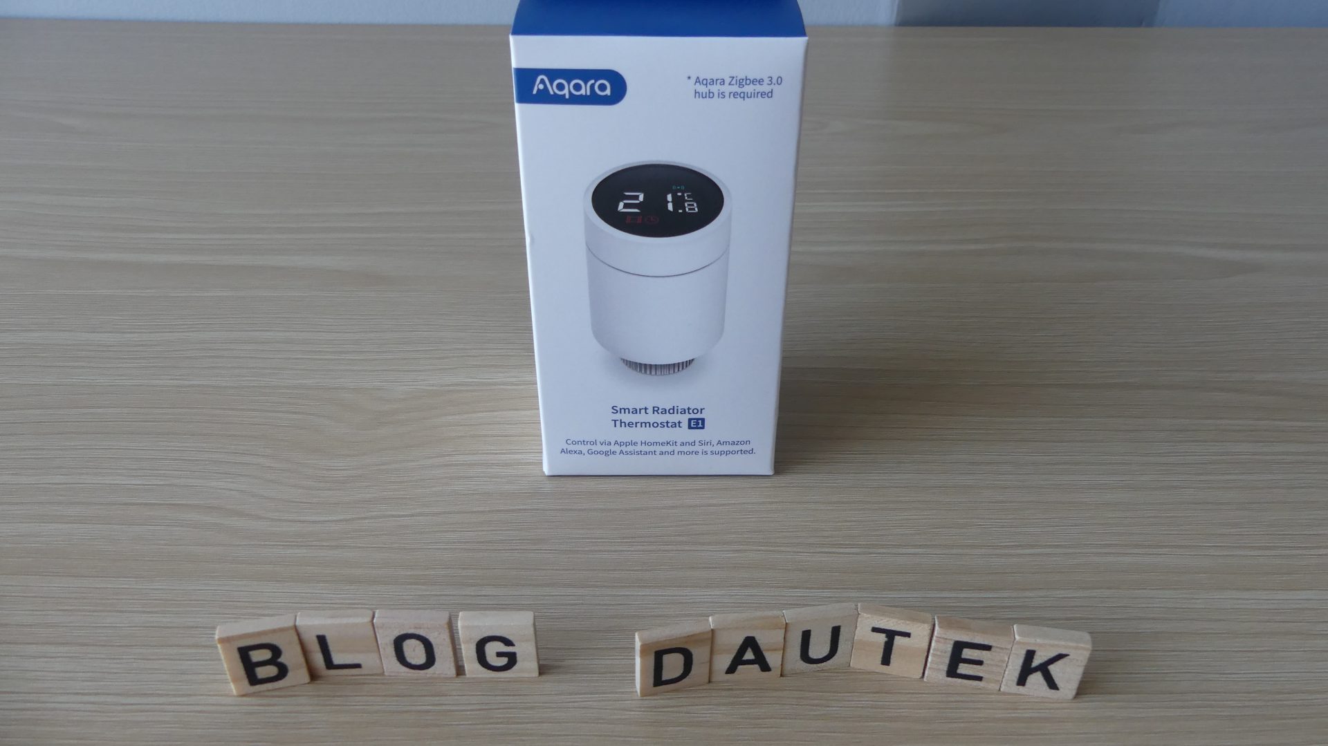 Test de la tête thermostatique connectée Aqara