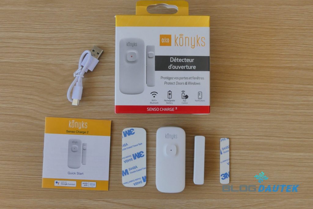 Détecteur ouverture Konyks 