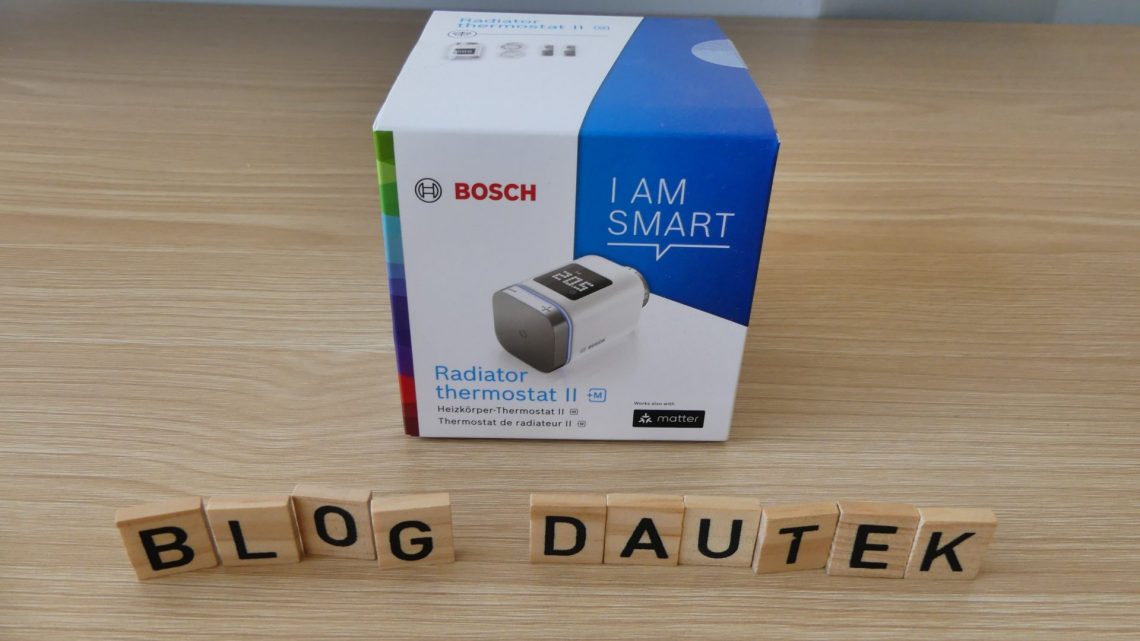 Tête thermostatique Bosch Smart Home II [+M] : La révolution du chauffage intelligent avec Matter