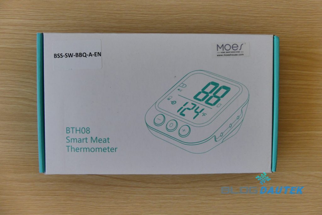 Thermomètre viande connecté Moes