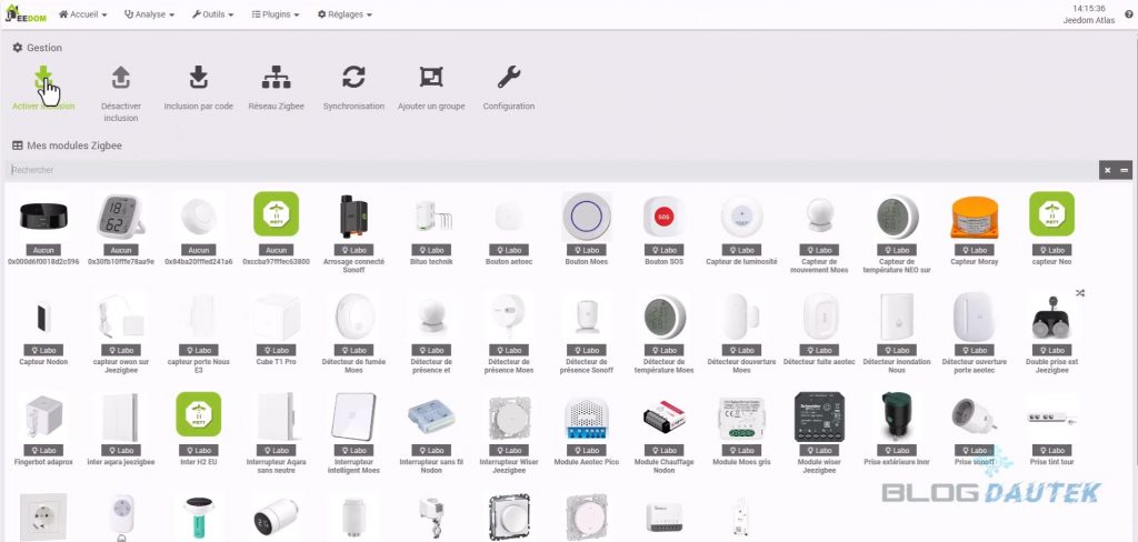 Capteur de mouvement Moes
