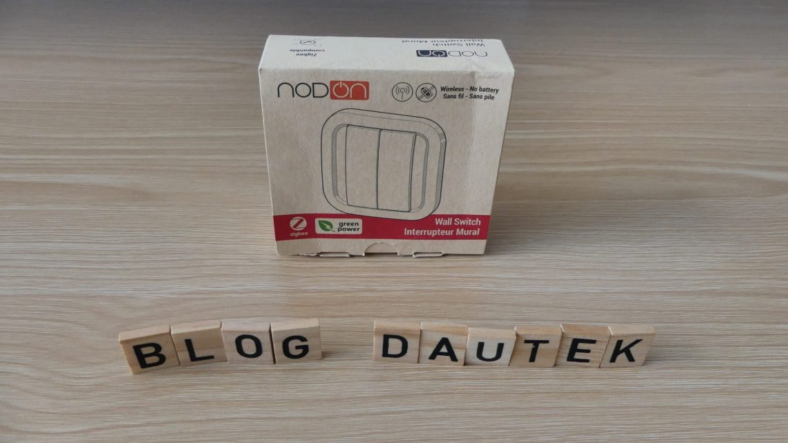 Interrupteur sans fil Nodon CWS-4-1-00 : La commande connectée sans pile pour votre maison