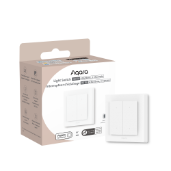 AQARA - Interrupteur mural intelligent Zigbee 3.0 et Thread Aqara Light Switch H2 (4 Boutons, 2 Canaux) WS-K08D