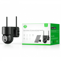 Caméra extérieure rotative WIFI Tuya + Panneau solaire - WOOX