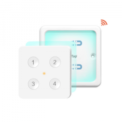 LORATAP - Interrupteur mural de scène sans fil Zigbee 3.0 - 4 boutons