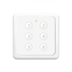 LORATAP - Interrupteur mural de scène sans fil Zigbee 3.0 - 6 boutons