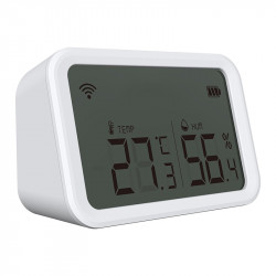 NEO - Capteur de température et humidité avec écran Zigbee TUYA (alimentation 2xAA)