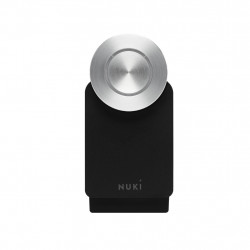 NUKI - Serrure connectée BT/Wi-Fi Nuki Smart Lock Pro 4è Gen (noir)