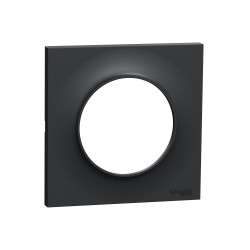 SCHNEIDER ELECTRIC - Plaque de finition ANTHRACITE pour interrupteur