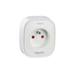 SCHNEIDER ELECTRIC - Prise connectée et répéteur Zigbee 3.0 Wiser