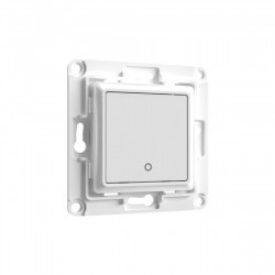 SHELLY - Interrupteur mural simple pour micromodule Shelly (blanc)