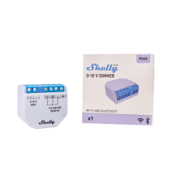 SHELLY - Micromodule variateur intelligent Wi-Fi Shelly Plus 0-10V Di