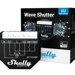 SHELLY QUBINO - Micromodule volet roulant Z-Wave+ 800 Shelly Wave Shu
