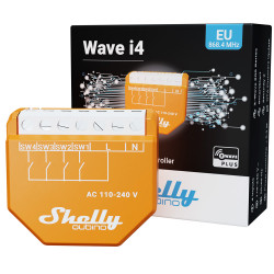 SHELLY QUBINO - Module d'activation de scènes Z-Wave+ Shelly Wave i4