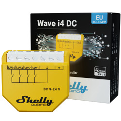 SHELLY QUBINO - Module d'activation de scènes Z-Wave Shelly Wave i4DC