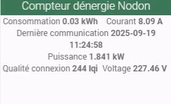Compteur d’énergie Nodon