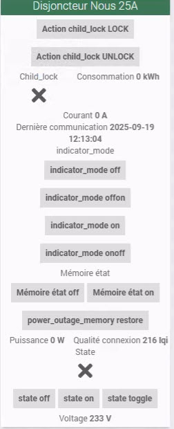 Module Zigbee Nous D3Z