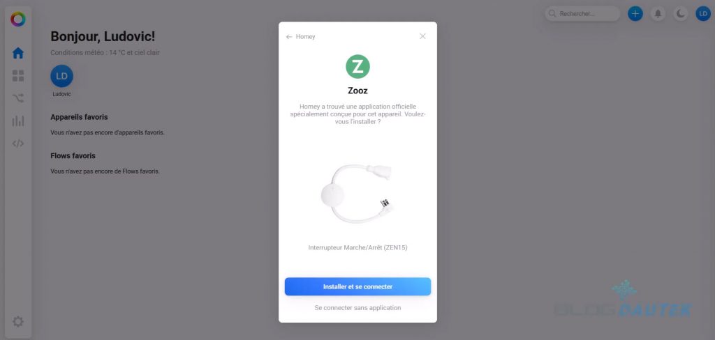 Prise Zwave Zooz ZEN15