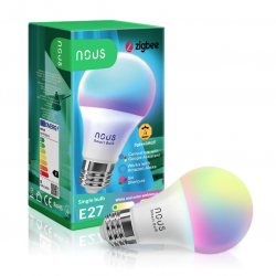 Ampoule connectée Zigbee 3.0 compatible Tuya et Zigbee2Mqtt - NOUS