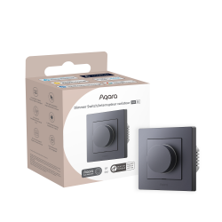 AQARA - Interrupteur variateur Zigbee 3.0 et Thread Aqara Dimmer Switch H2 EU Gris