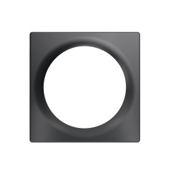 FIBARO - Plaque de finition simple Walli Anthracite