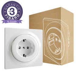 FIBARO - Prise murale Fibaro Walli N Outlet type F (Schuko)