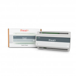 HEATIT - Contrôleur chauffage hydronique Z-Wave+ 10 sorties