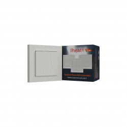 HEATIT - Interrupteur sans fil Z-Wave+ 700 Z-Push Blanc