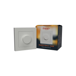 HEATIT - Interrupteur variateur rotatif Z-Wave+ 700 Z-DIM2