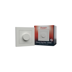 HEATIT - Interrupteur variateur rotatif Zigbee 250W
