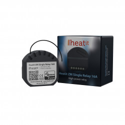 HEATIT - Module commutateur 16A Z-Wave+ 700 ZM Single Relay