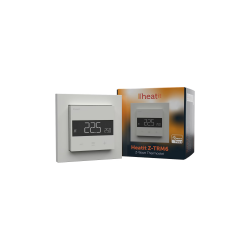 HEATIT CONTROLS - Thermostat Z-Wave+ chauffage électrique 16A Blanc