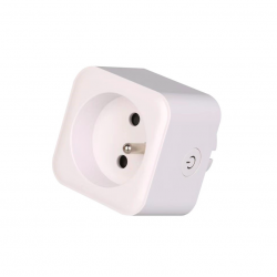 IMMAX - Prise connectée WIFI TUYA 16A + Mesure de consommation