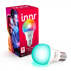 INNR - Ampoule connectée type E27 - ZigBee 3.0 - Multicolor RGBW + Blanc réglable - 2200K à 6500K