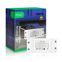 Module connecté Zigbee Tuya et Zigbee2Mqtt ON/OFF 10A - NOUS