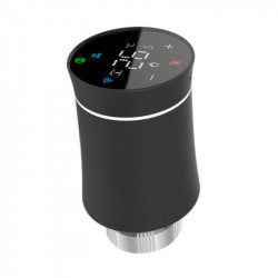 MOES - Tête thermostatique intelligente Zigbee 3.0 TUYA - Noir