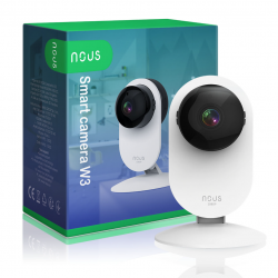 NOUS - Caméra connectée intérieure WIFI TUYA IP Fixe (2 MP)
