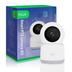 NOUS - Caméra connectée intérieure WIFI TUYA PTZ IP (2 MP)