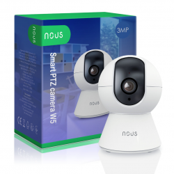 NOUS - Caméra connectée intérieure WIFI TUYA PTZ IP (3 MP)