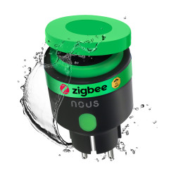 NOUS - Prise extérieure Zigbee Tuya VERSION SCHUKO (compatible Zigbee2mqtt) A6Z