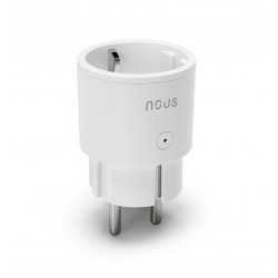 NOUS - Prise intelligente WIFI + Mesure de consommation 10A TUYA